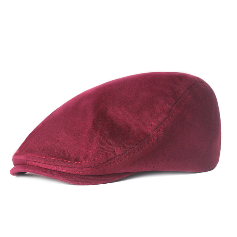Men's Fashionable Vintage Solid Beret