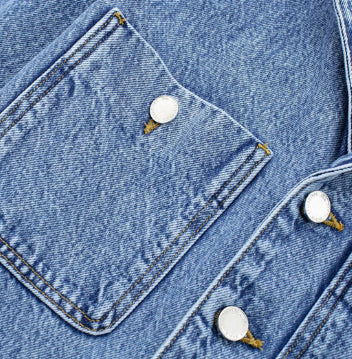 Summer Waist-tight Straight-leg Denim Jumpsuit