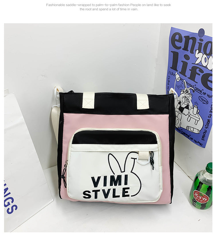 Female Junior High School Student Large Capacity Good-looking Backpack