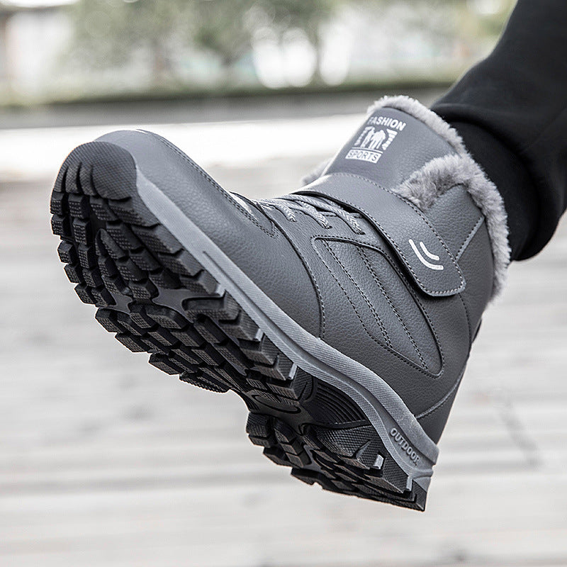 Sports Casual Shoes Two Cotton Plus Velvet Thick Warm Snow Boots