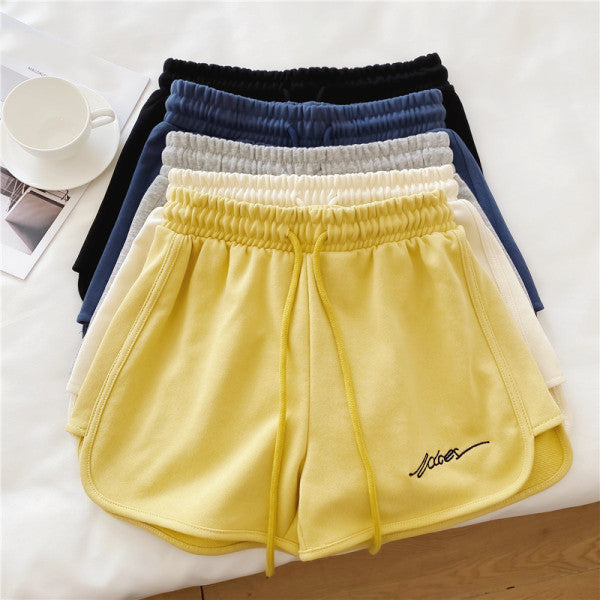 Summer Loose-fitting Home High-waist Casual Wide-leg Pants