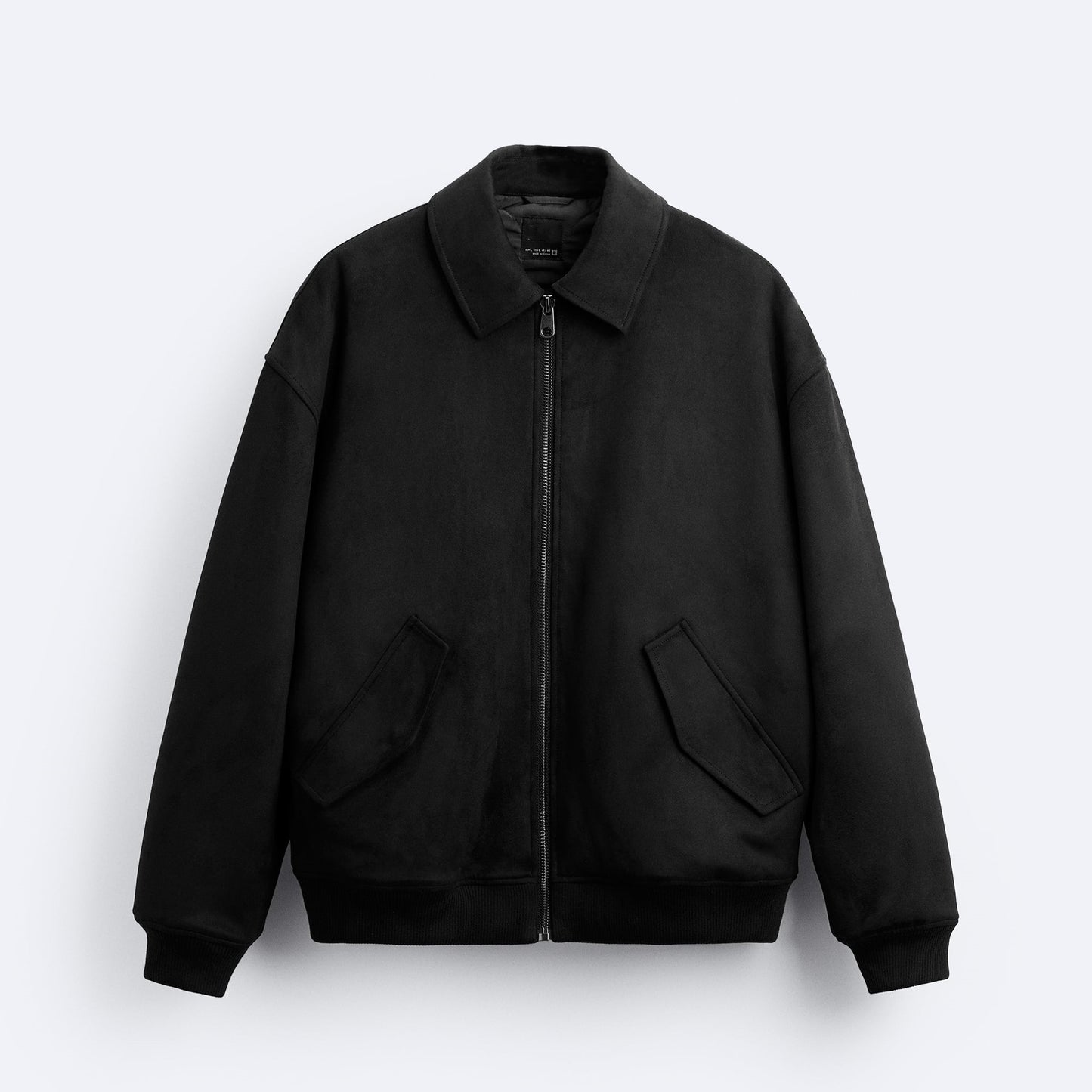 Men's Quilted Suede Texture Lapel Jacket