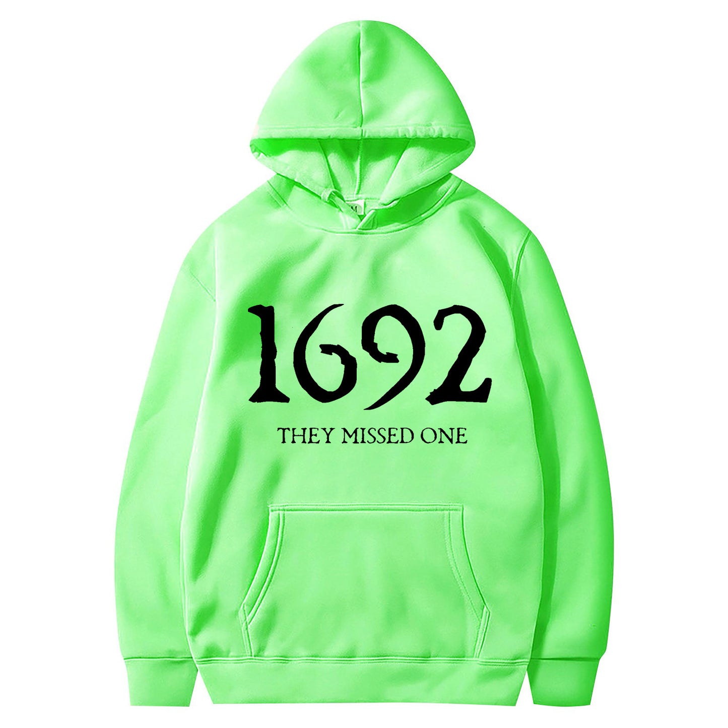 Women's Missing A Hooded Printed Sweater