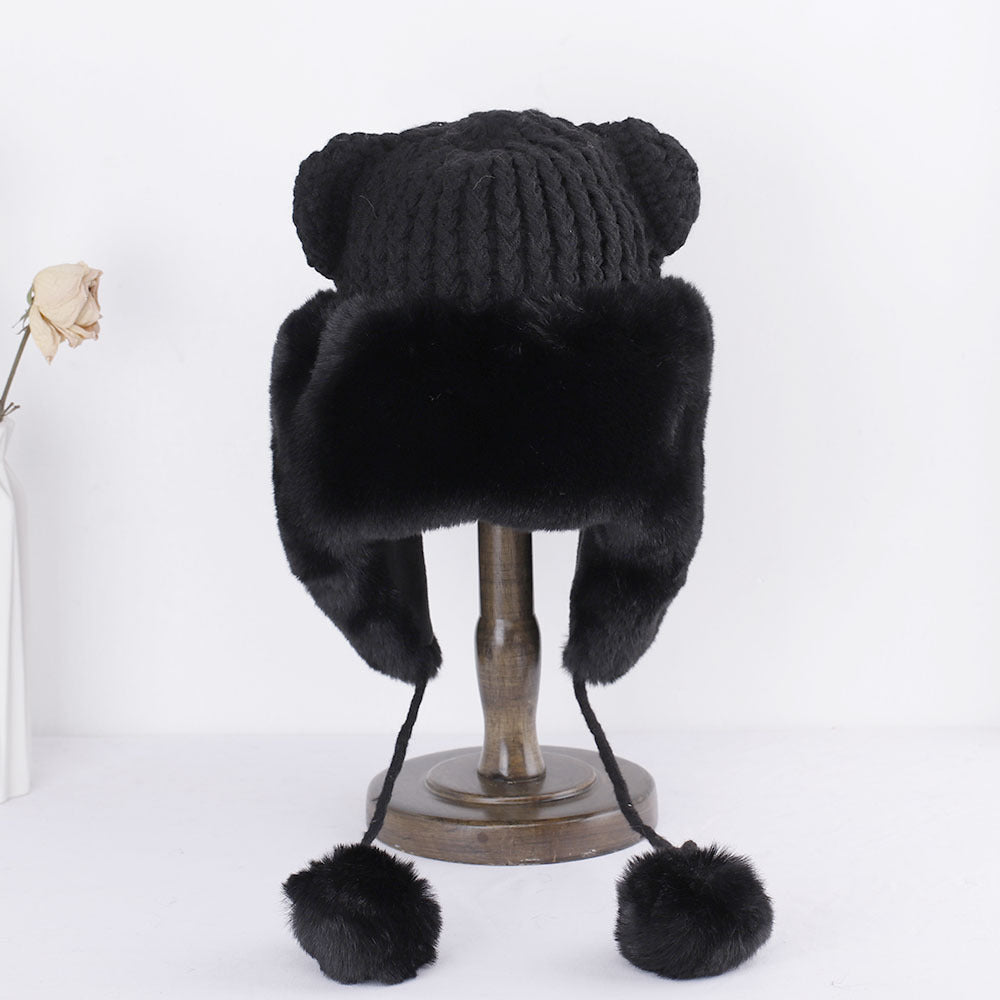 Warm Ear Protection Outdoor Riding Lei Feng Hat