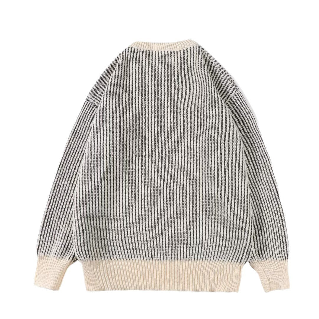 Fashion Pullover Sweater Japanese-style Retro Loose