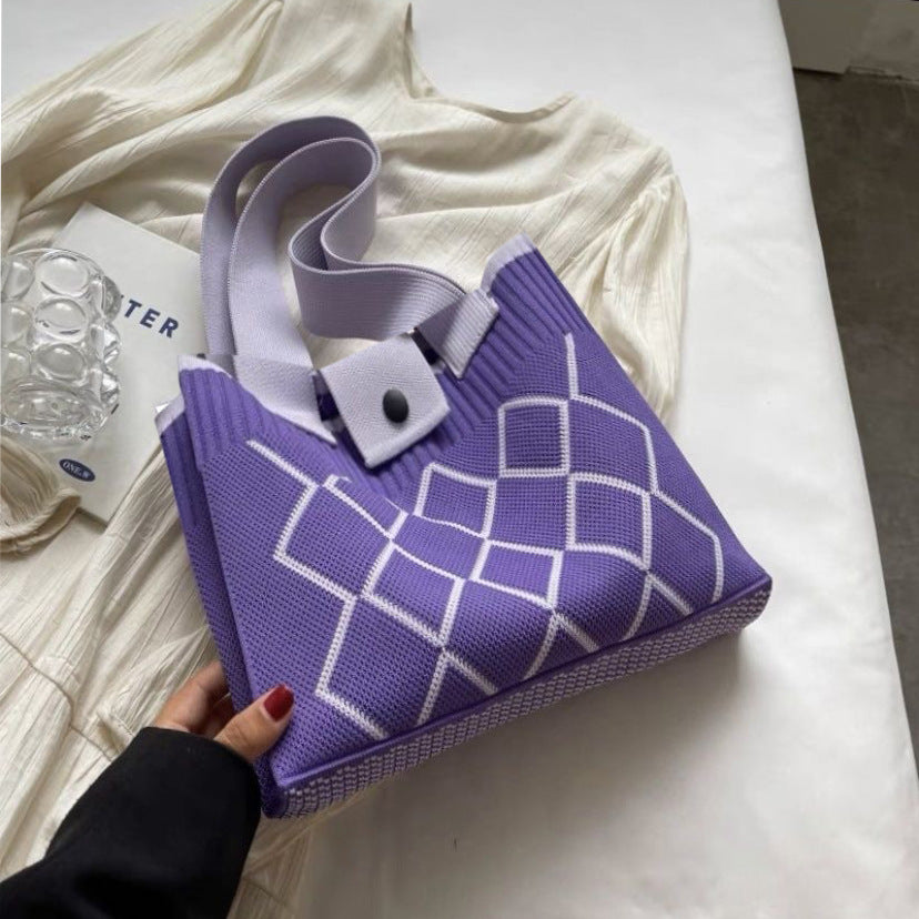 Fashion Large Capacity Tote All-match Commute Shoulder Tote Bag