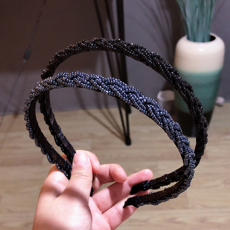 Korean Crystal Headband Online Celebrity Twist