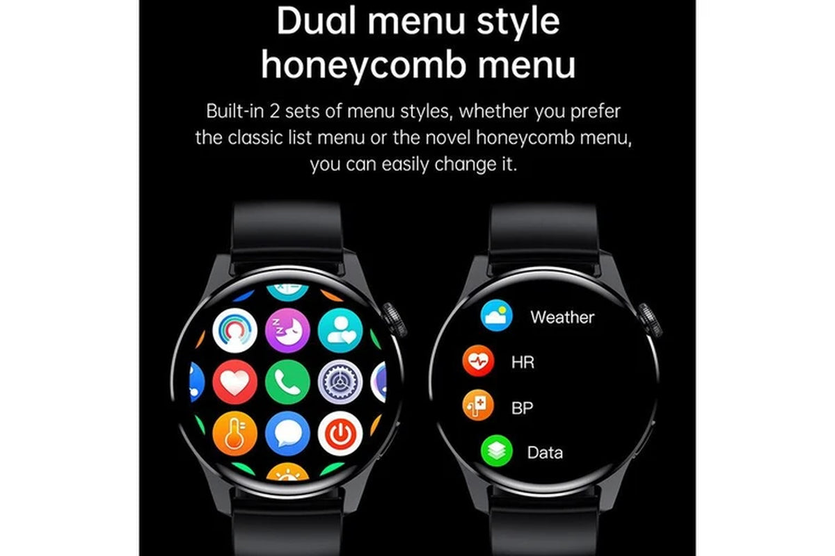 New Bluetooth Call Smart Watch Men Full Touch Sport Fitness Watches Waterproof Heart Rate Steel Band Smartwatch Android Ios - Black Silicone Belt