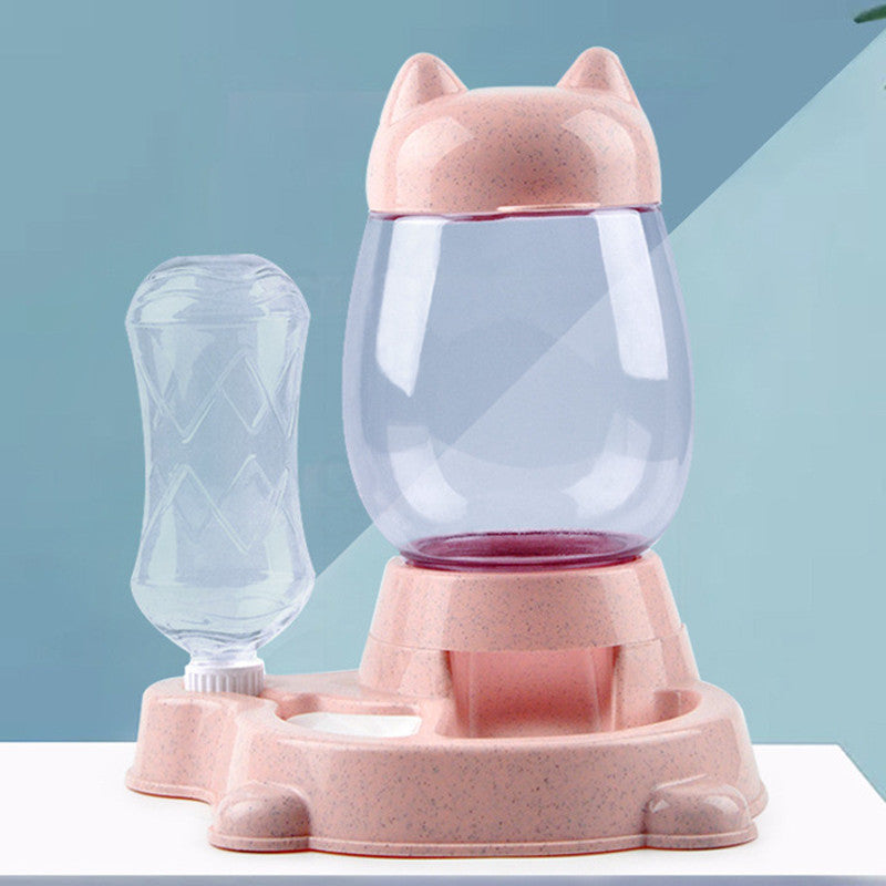 Pet Automatic Feeder Cat Feeding And Drinking Water