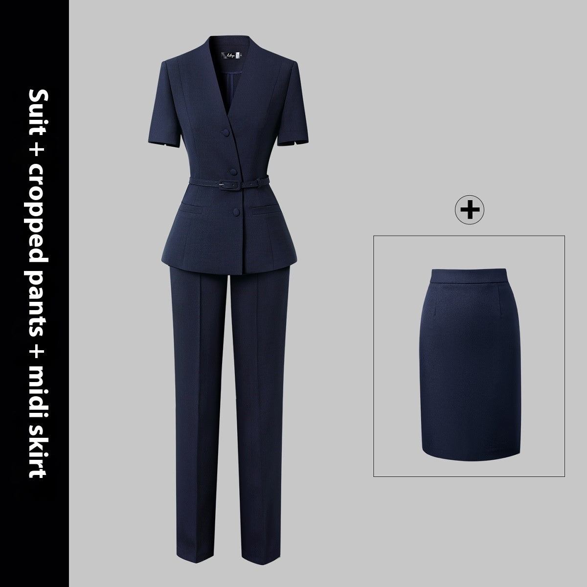 Short Sleeve Suit Women's Summer Thin Business Wear