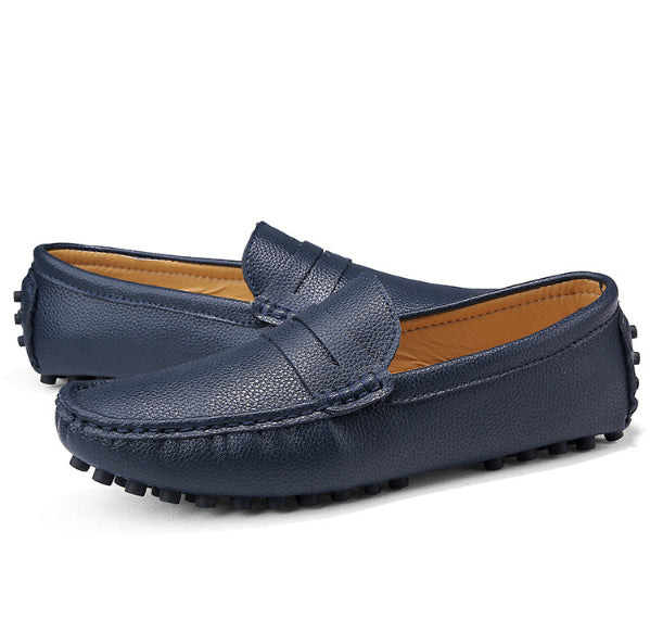 Vinter Casual Lædersko, Herresko, Business All-Match Mokkasiner, Bløde Såler, Blødt Læder Slip-On Sko