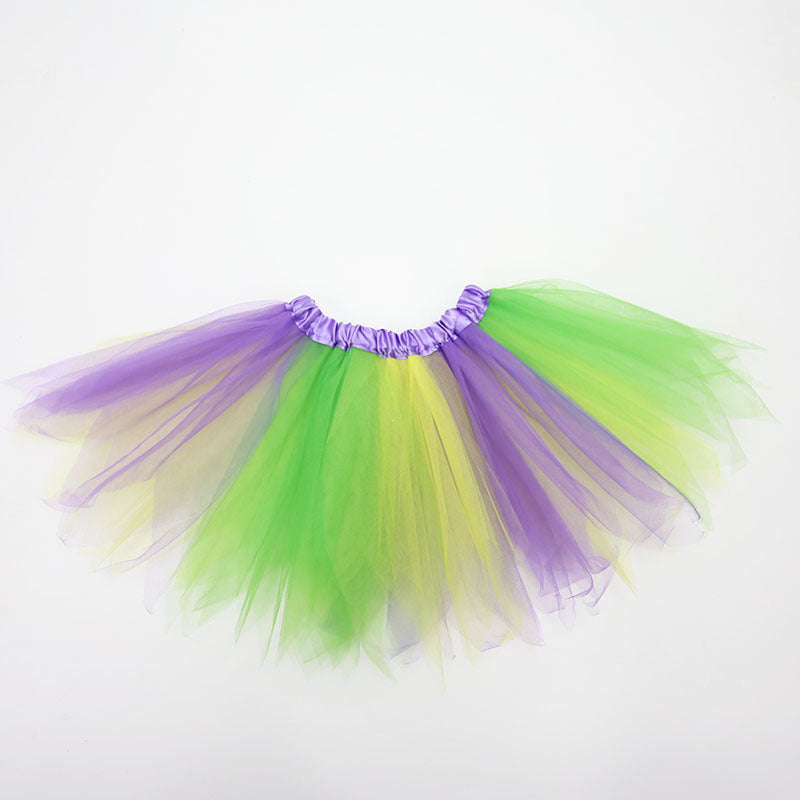 Carnival Party Makeup Costume Costume Mesh Skirt Suit