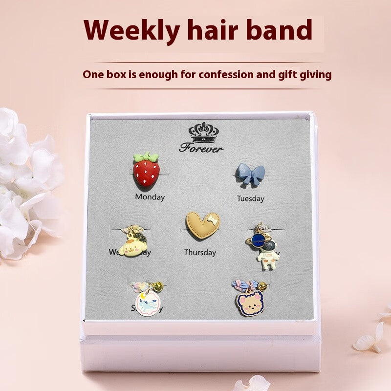 Elastic And Durable Rubber Band Ponytail Hair String