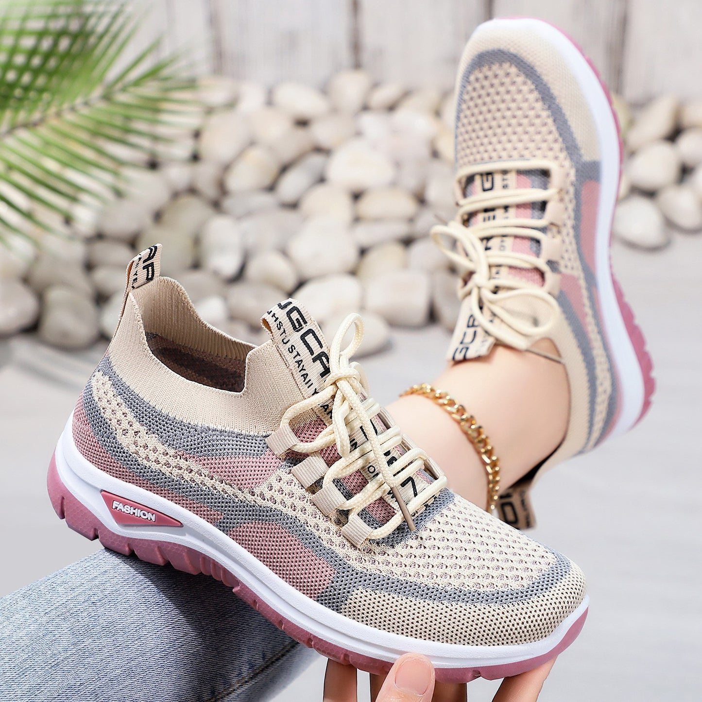 Women's Fly Woven Mesh Low-cut Lightweight Comfortable All-match Casual Shoes