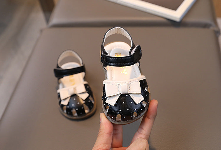 Girl Toddler Bow Old Breathable Baby Girl Sandals