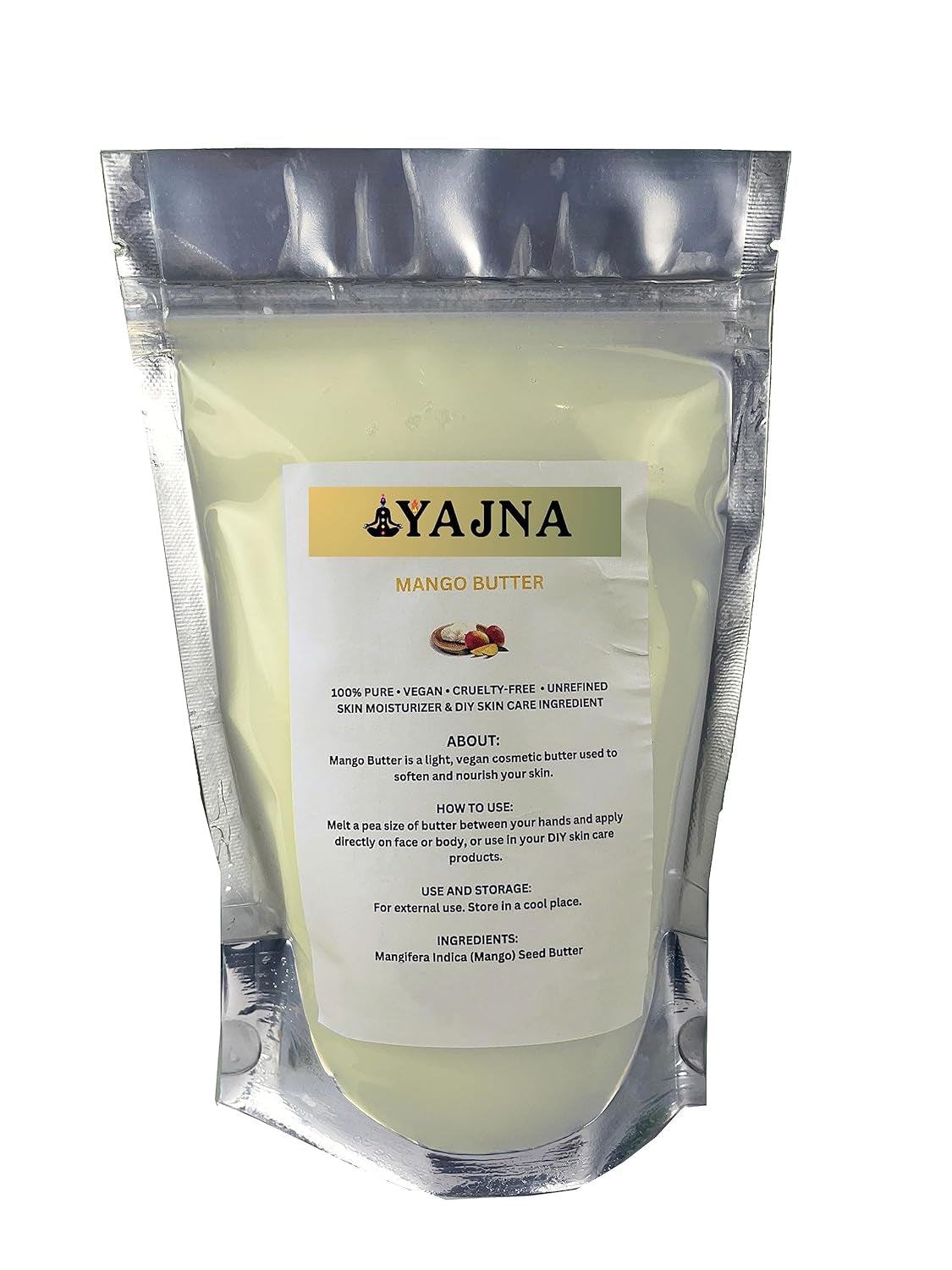 Organic Raw Aloe Vera Butter 100% Pure,Natural & Unrefined| Skin Moisturizer for Face, Body & Hair| 1 LBS/450 GM Ivory / White Grade a | DIY Creams, Balms, Lotions, Soaps| Softens Dry & Tough Skin