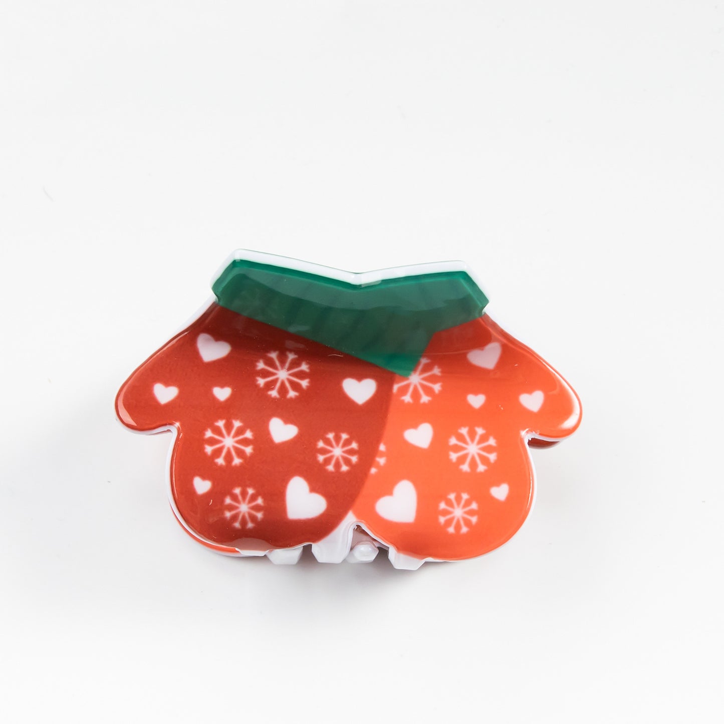 Christmas-themed Cute Gloves, Snowman, And Cookie Hair Clips