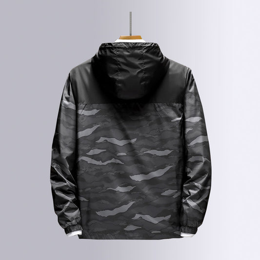 Trendy Jacket Casual Sports Camouflage Windbreaker