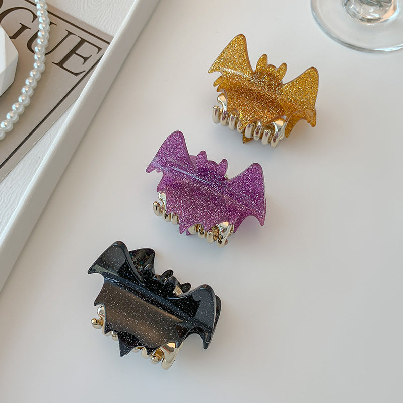 Bat Alloy Style Grip Hair Tie Back Head Updo