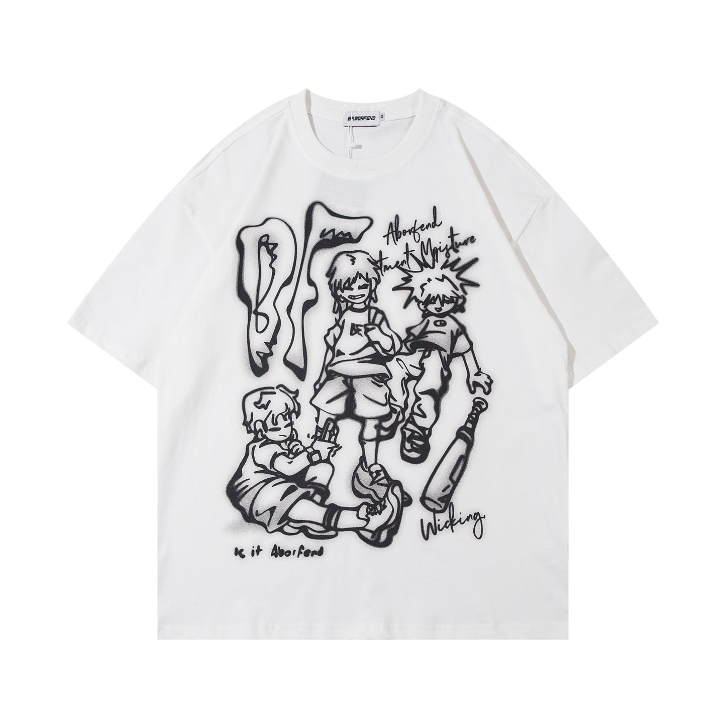 T-shirt Men And Women Loose Fashion Brand