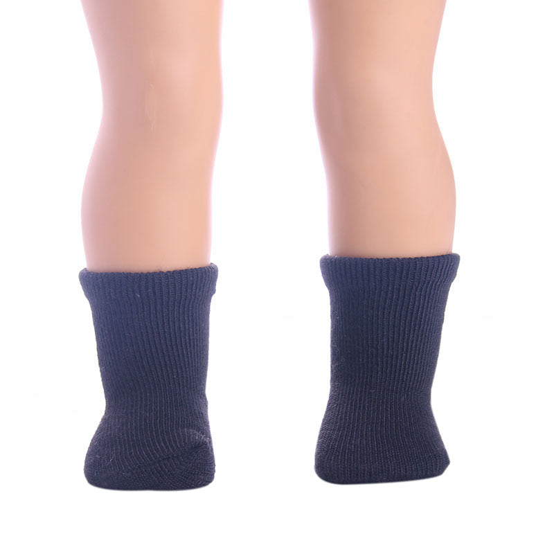 12 Colors 18 Inch American Girl Doll Socks
