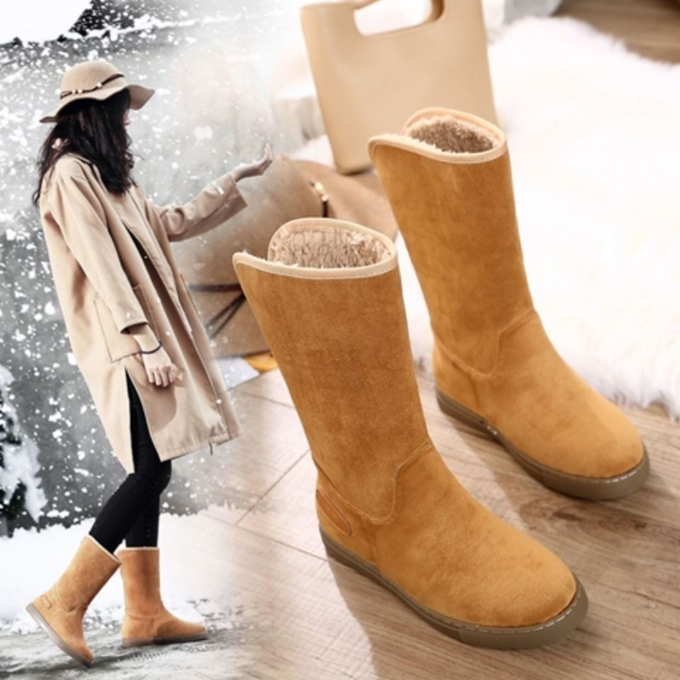 Two Pairs Of Shoes For Winter Plus Velvet And Warmth