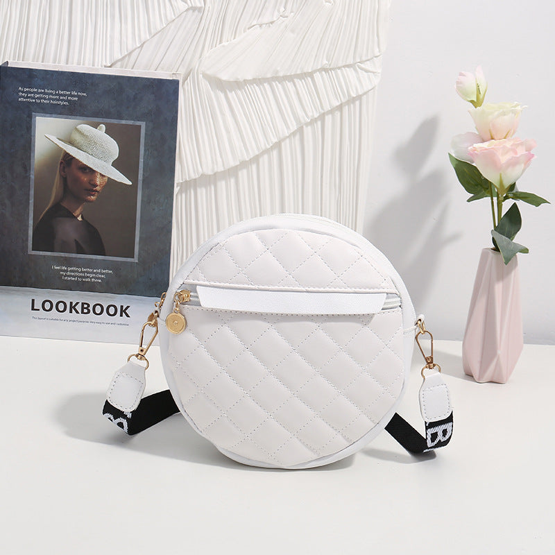 Women's Fashion Simple Solid Color Single Shoulder Crossbody Bag