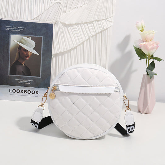 Women's Fashion Simple Solid Color Single Shoulder Crossbody Bag