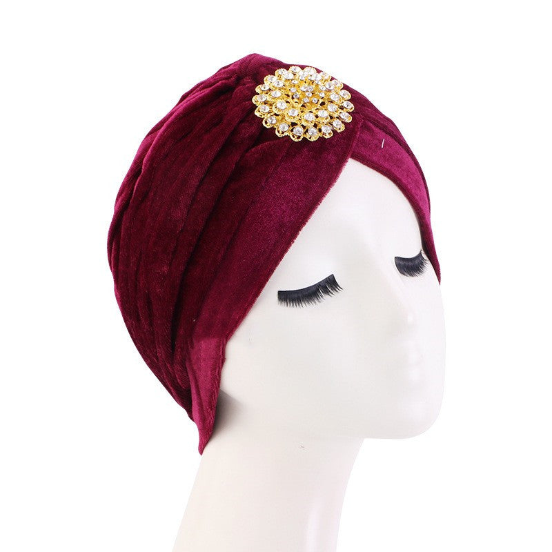 Fleece Bandana Cap Easy Pullover  Accessory