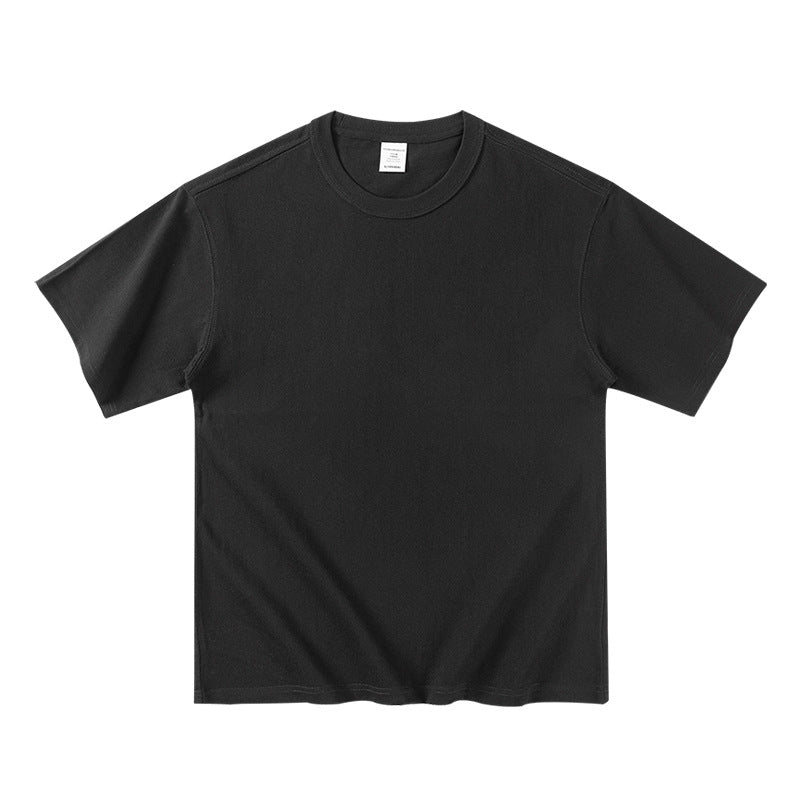 Solid Color Loose Half-sleeved T-shirt