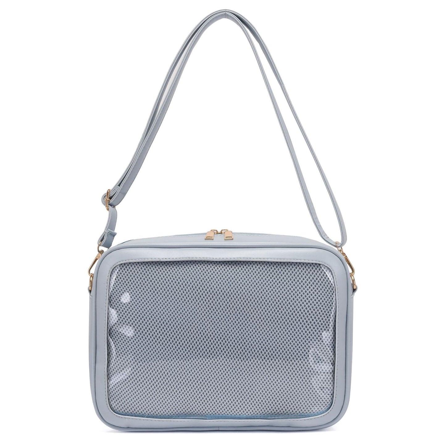 Cute, Simple And Transparent Student Color Contrast Single Shoulder Messenger Bag
