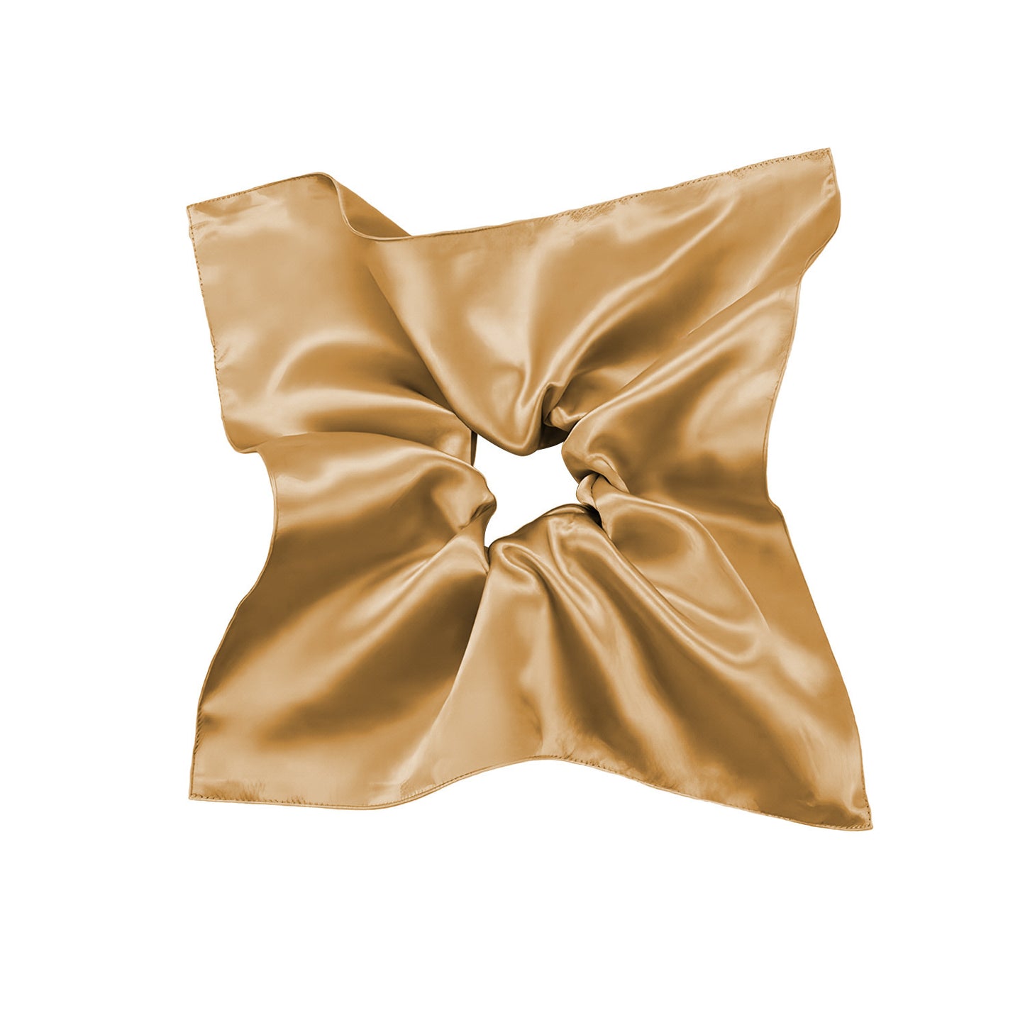 Square Hair Ring Wind Model Hair Accessories Solid Color