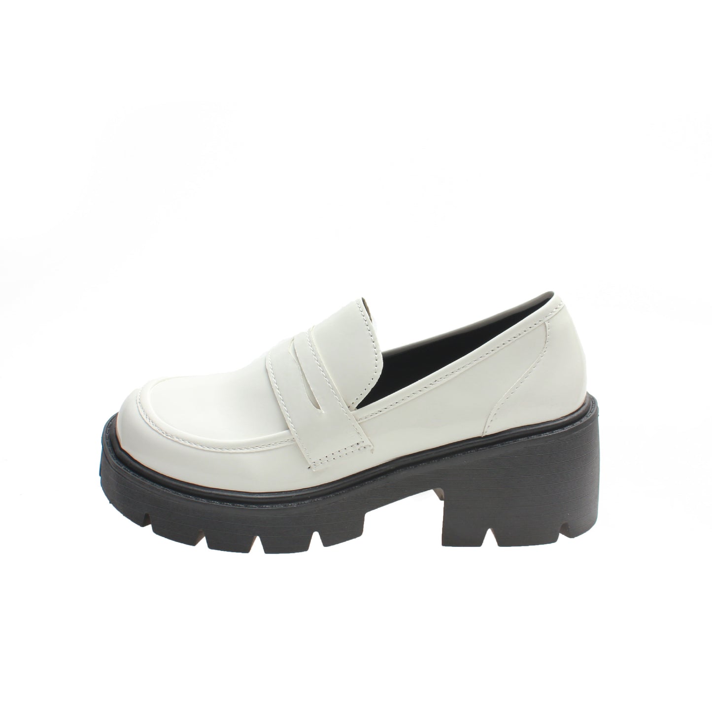 Round Toe All Matching Platform Height Increasing Shoes