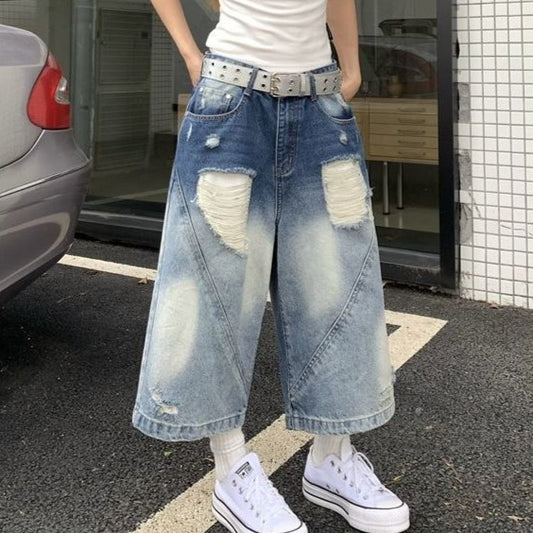 Personlighed Amerikanske Retro Jeans til Kvinder