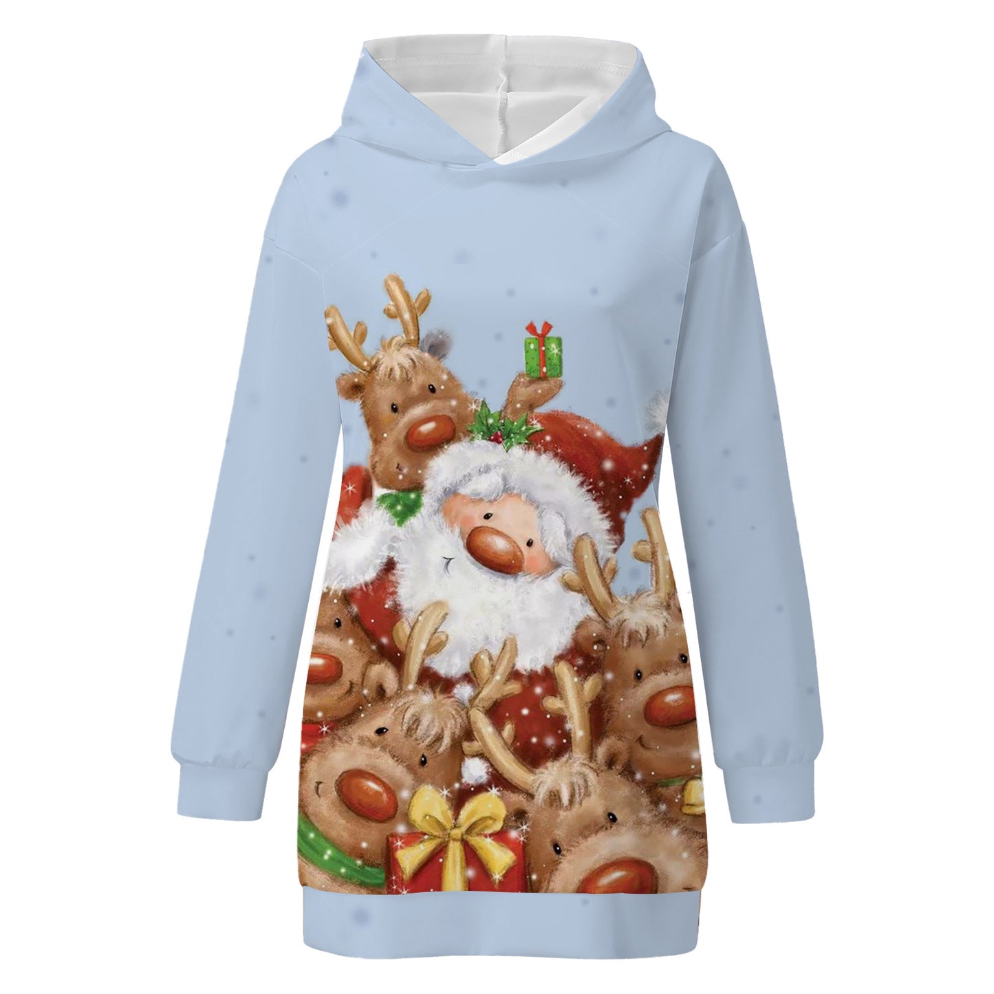 Christmas Print Hoodie Digital Printing