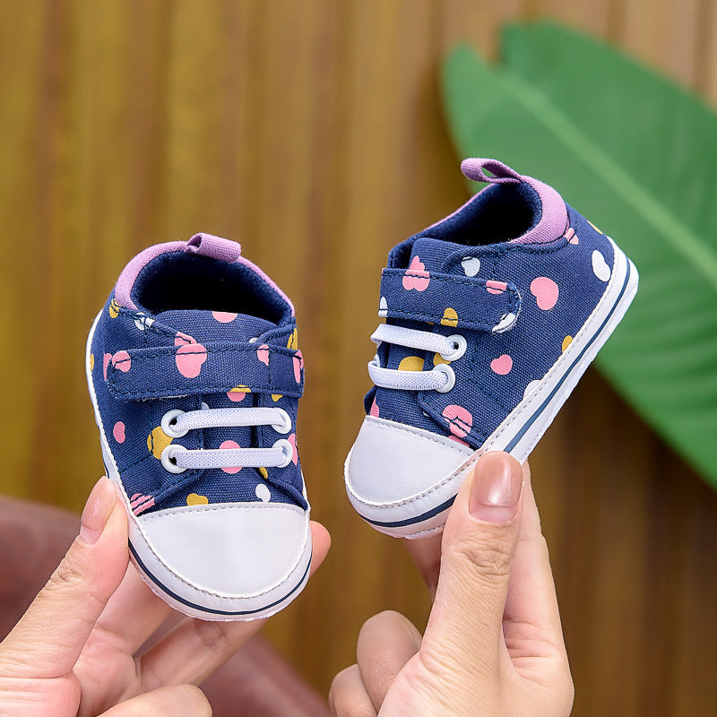 Baby Shoes Casual Canvas Shoes For Babies With Soft Soles