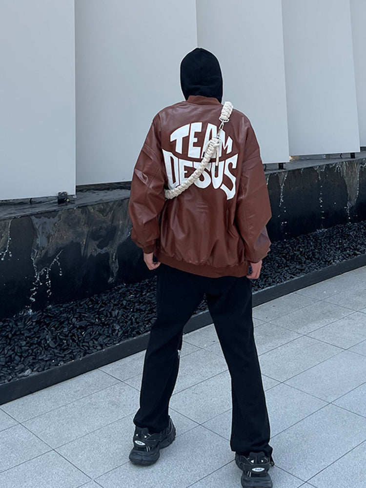 American Retro Street Hip Hop Loose Baseball Uniform Couples Jacket
