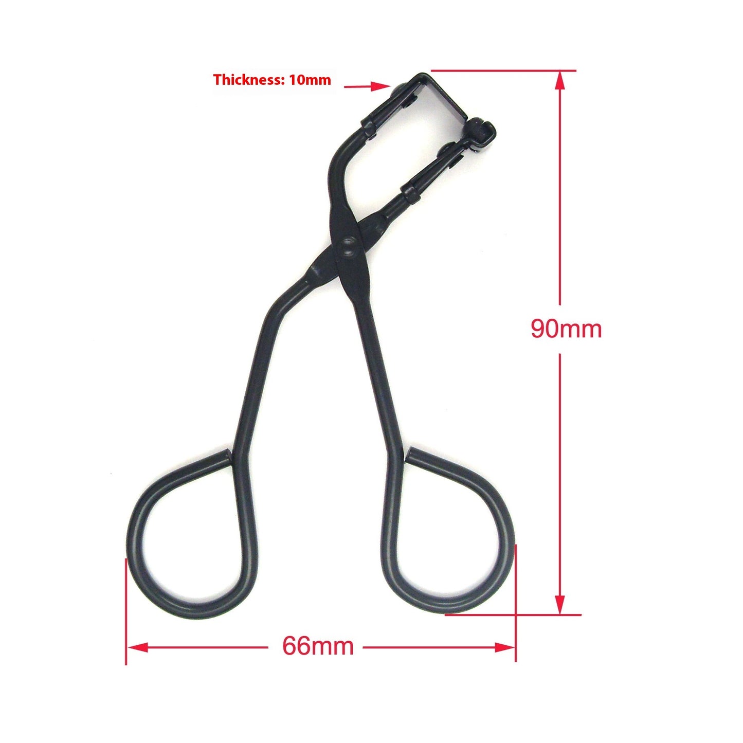 Portable Segmented Partial Curling Eyelash Auxiliary Tool Eyelash Curler
