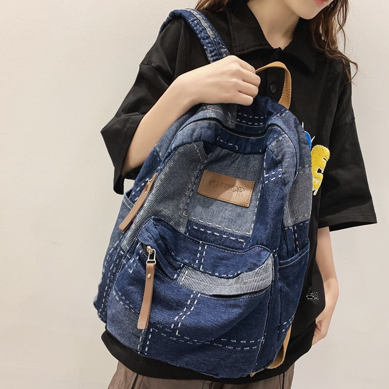 Men's And Women's Fashion High School Large Capacity Backpack