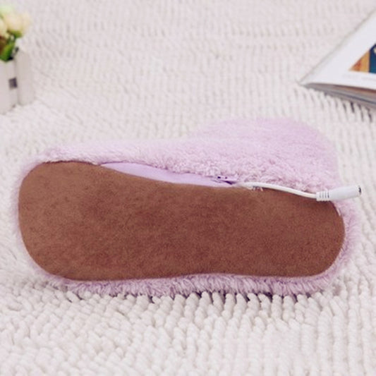 Wholesale Popular Export USB Electric Heating Shoes Heating Shoes Warm Feet Treasure Lovers Warm Shoes Plush USB Shoes