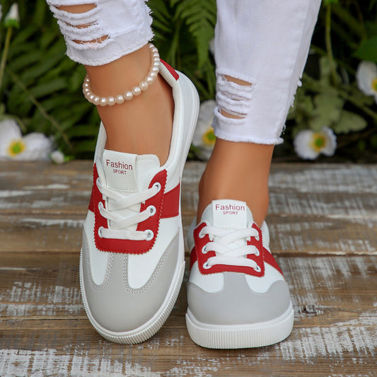 Korean-style Breathable Flat Versatile Casual Sneakers
