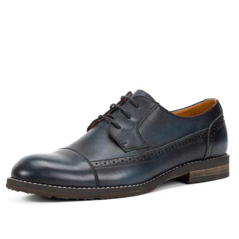 British Casual Men's Leather Shoes