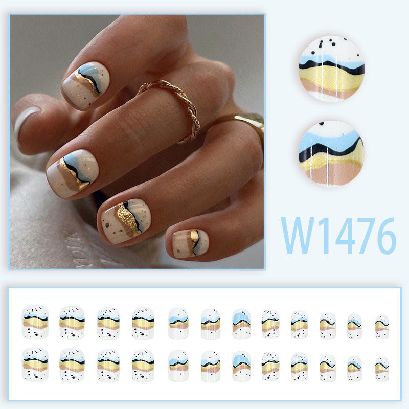 Fashion Guest Sweet And Simple Temperament Nail Patch