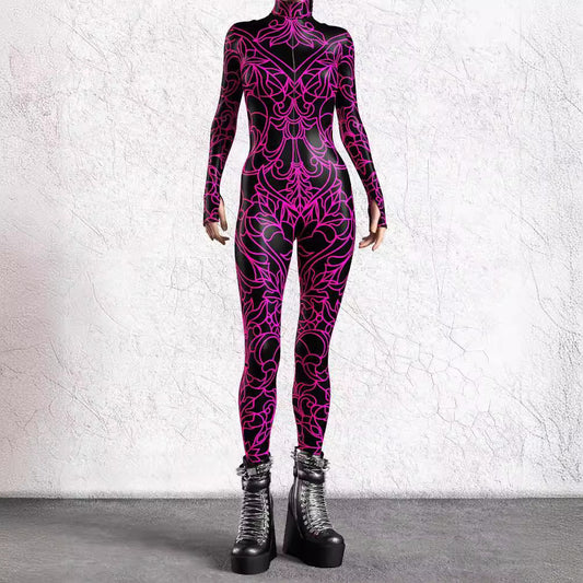 Halloween Tights 3D Digital Printing Play Costume