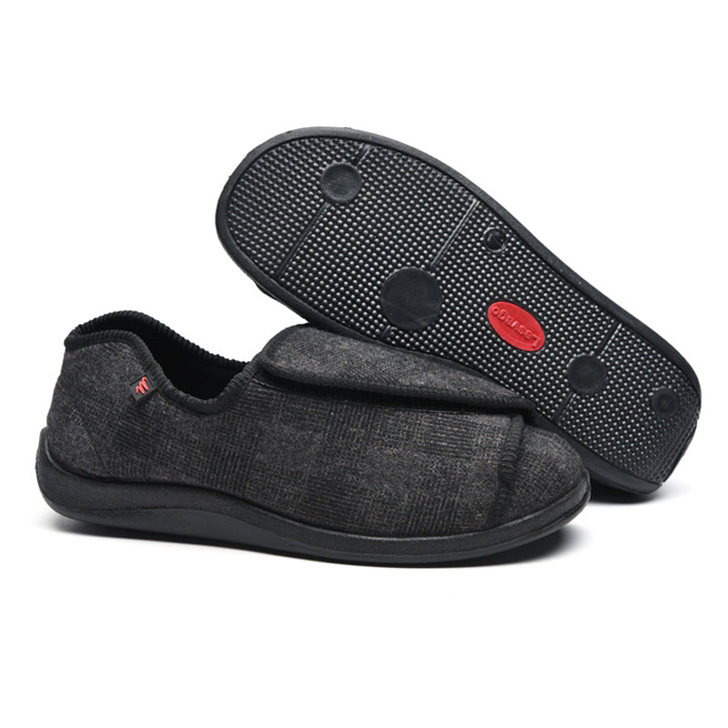 Widened Adjustable Care Comfortable Flats