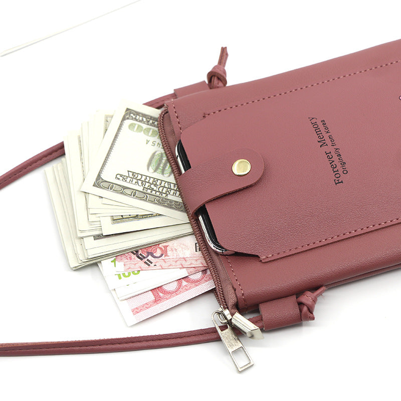 Women's Fashion Casual Zipper Single Shoulder Crossbody Bag