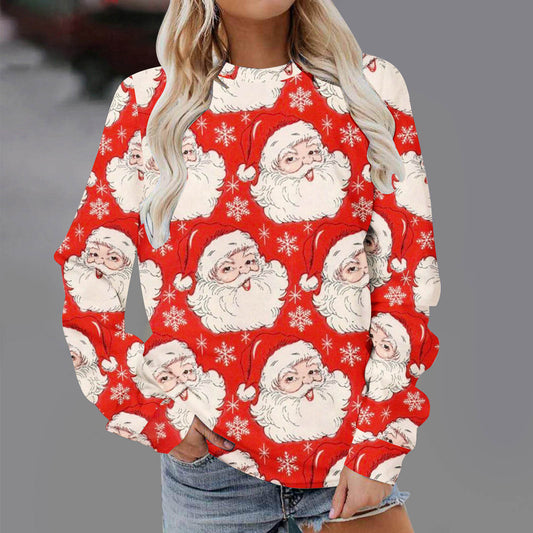 Juleprint Rundhalset Unisex Trøje