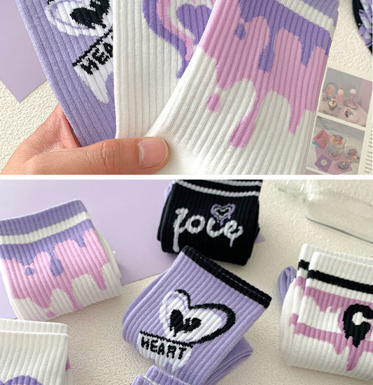 Versatile American Cartoon Sports Socks
