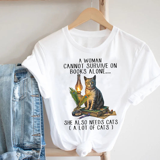 Summer Short-sleeved European And American Cat