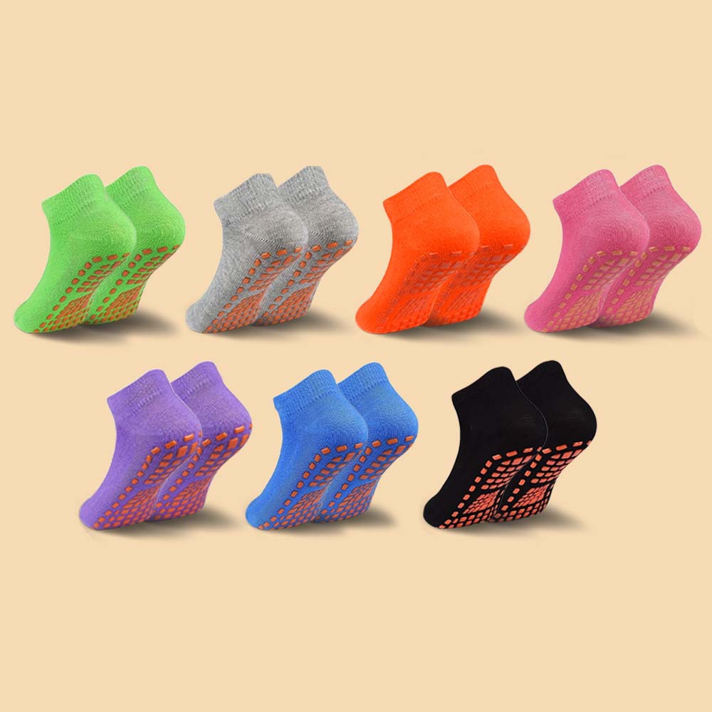 Women's Indoor Non-Slip Mid-Calf Socks